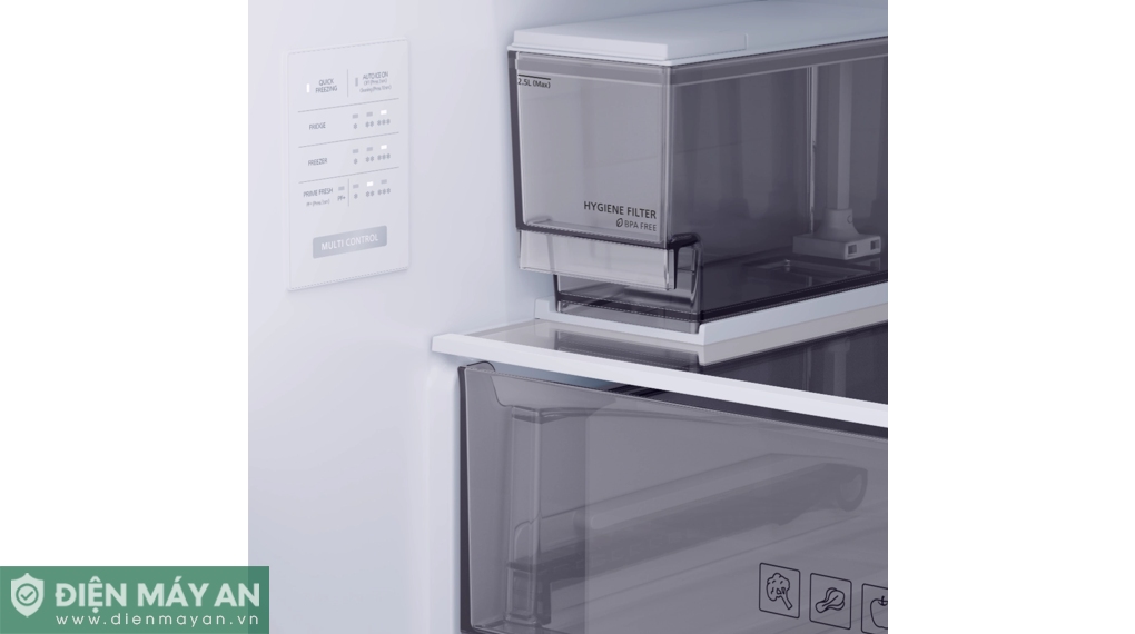 Tủ lạnh Panasonic Inverter 336 lít NR-BV372HGKV